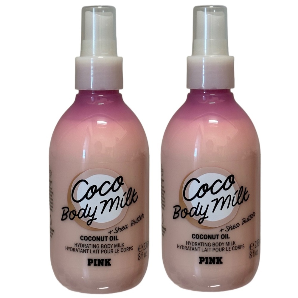 2 Victoria’s Secret PINK Coco Hydrating Body Milks